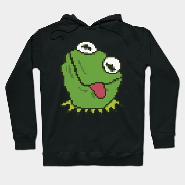 Kermit the frog Hoodie by valentinahramov